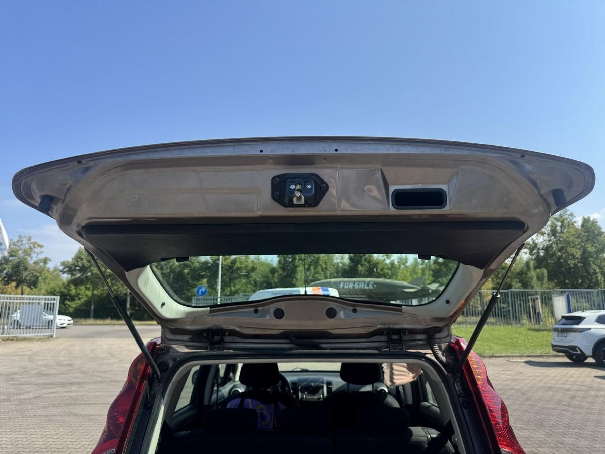Nissan Note 1 E11 original Heckklappe mit Heckscheibe C30 Cafe Latte Met Bj.2011